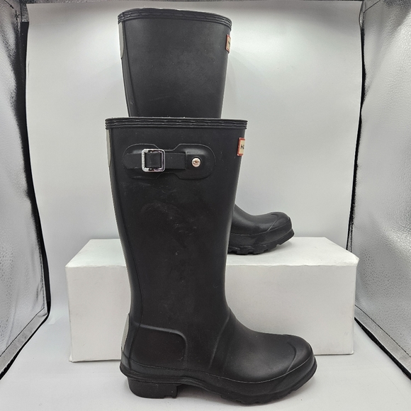 Hunter original nebula rain boots size 3 black - Picture 14 of 15